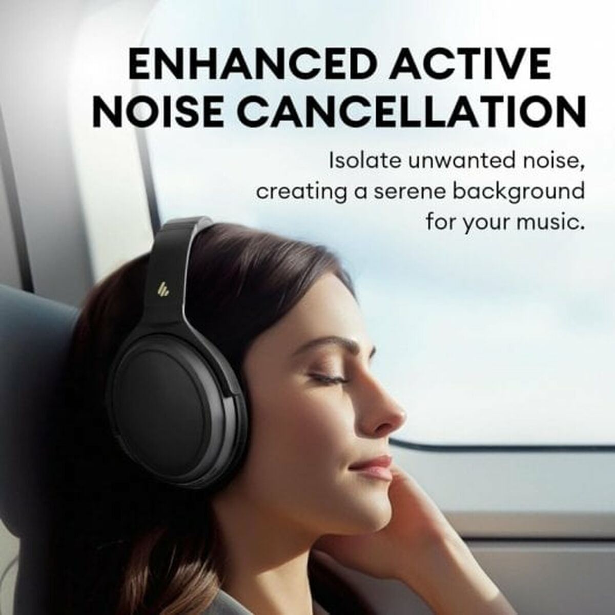 Edifier WH700NB Ασύρματα Bluetooth Over Ear Ακουστικά Μαύρα 2