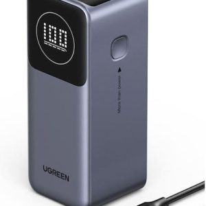 Ugreen PB724 Power Bank 12000mAh 100W με Θύρα USB-A και Θύρα USB-C Power Delivery / Quick Charge 3.0 Γκρι